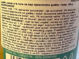 Veganer Thunvisch namaz 135 g