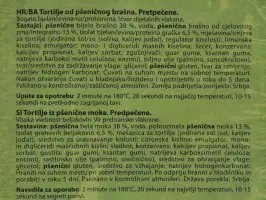 Tortilje od pšeničnog brašna 370 g