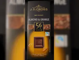 Almond and Orange Dark Chocolate 125 g